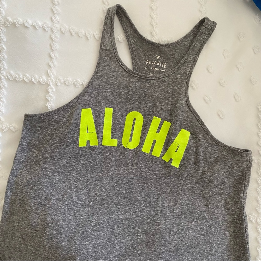 American Eagle “Aloha” tank top